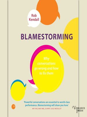 cover image of Blamestorming